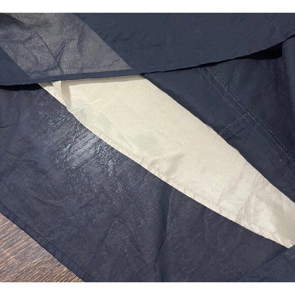 Eddie Bauer Skirt Women’s 6 Black Sheer Maxi Lined Goth Whimsical Fairy Y2K - Picture 6 of 6